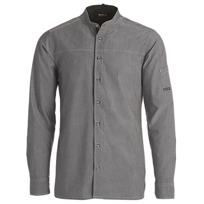 Veste de cuisine Kentaur - Mika - Manches longues - GRIS - Procouteaux