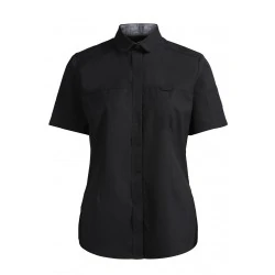 Chemise femme KENTAUR - Marie - Manches courtes - NOIR