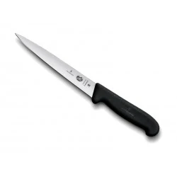 Couteau dénerver / fileter / éplucher / filet de sole - Victorinox - 16cm Fibrox noir - Procouteaux