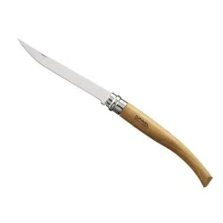 Couteau Opinel effilé hêtre - 17 cm - INOX - Procouteaux