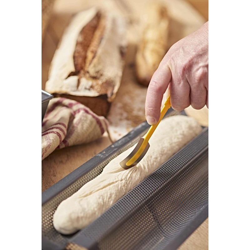 Plaque de cuisson à pain - 2 baguettes - de Buyer