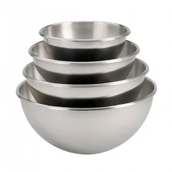 Bassine inox demi sphérique - cul de poule - Ø 20cm - DE BUYER en vente