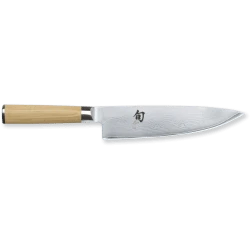 Couteau Chef / Éminceur - Kai Shun Classic White - 20cm Gravure laser OFFERTE - Procouteaux