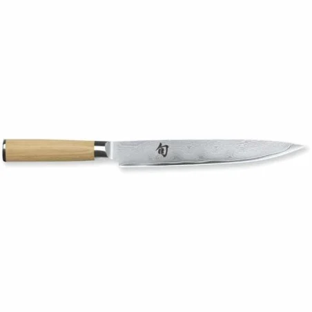 Couteau à trancher - Kai Shun Classic White - 23 cm Gravure laser OFFERTE - Procouteaux