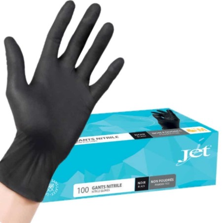 100 gants jetables en Nitrile (sans Latex), pour cuisine, non poudrés