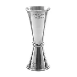 Doseur Jigger style japonais pour cocktail - 30/60 ml - inox - Procouteaux