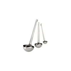 Louche inox monobloc de Ø 8 cm à Ø 16 cm - 13cl à 1 l - Procouteaux