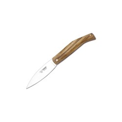 Couteau Pliant - 11 cm - manche en olivier - Cudeman