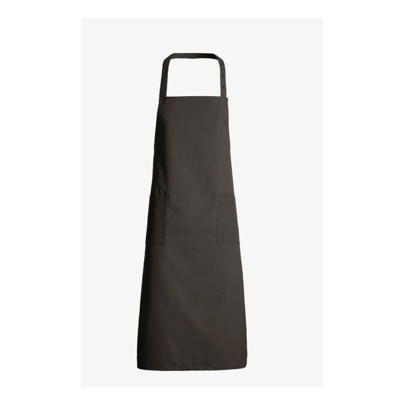 ProCouteaux - Tablier de cuisine avec bavette - 2 poches - Kentaur - noir, Tablier à poche noir en vente sur notre boutique en ligne ProCouteauxTrès pratique, ce tablier Kentaur vous accompagnera pour toutes vos expériences culinaires.Adoptez la simplicité avec ce tablier Kentaur très pratique grâce à ses deux poches.Il existe en plusieurs couleurs que vous pourrez choisir au gré de vos envies et qui vous inspireront sûrement pour vos préparations culinaires !Sangle de cou réglable avec bouton et boutonnièreBandes cousuesSangles pour accrocher sur un porte-manteauDimensions :  70 cm x 100 cm Poches : H : 18 cm x L : 14 cmTaille : unique