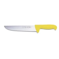 Couteau de boucher ErgoGrip Jaune - 30 cm