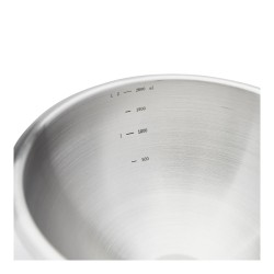 Bassine demi-sphérique « Cul-de-Poule » en inox - Fond silicone 24 cm de Buyer - Procouteaux